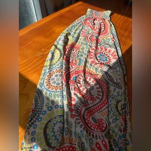 OLD NAVY strapless dress, multi-colored, size S